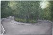 Paris Buttes-Chaumont, A Curved Path by Harold Altman Limited Edition Pricing Art Print