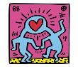 Pop Shop (Heart) by Keith Haring Limited Edition Print