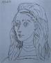 Lc - Jacqueline by Pablo Picasso Limited Edition Print