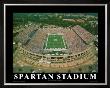 Michigan State - Spartan Stadium by Mike Smith Limited Edition Pricing Art Print