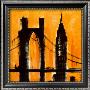Amber Cityscape by Paul Brent Limited Edition Print