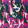 Camouflage, C.1987 (Pink, Green, Blue) by Andy Warhol Limited Edition Print