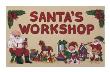 Santa's Workshop by Barbara Mock Limited Edition Pricing Art Print