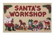 Santa's Workshop by Barbara Mock Limited Edition Print