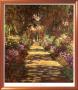 Footpath In The Garden by Claude Monet Limited Edition Print