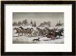 Trotting Cracks In The Snow by Currier & Ives Limited Edition Pricing Art Print