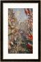 La Rue Montorgeuil, Paris, During The Celebrations Of June 30, 1878 by Claude Monet Limited Edition Print