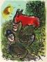 L'ane Rouge by Marc Chagall Limited Edition Print