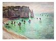 Etretat, Cliff: Fishing-Boats Leaving The Harbor, 1885 by Claude Monet Limited Edition Pricing Art Print