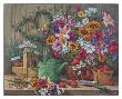 Potting Bench by Barbara Mock Limited Edition Print