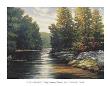 Valley Stream At Sunrise by Peter Pettegrew Limited Edition Print