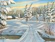 Winter Scene Ii by Ron Jenkins Limited Edition Print