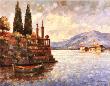Evening Light On Lake Como by John Zaccheo Limited Edition Print
