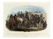The Travellers Meeting With Minatarre Indians by Karl Bodmer Limited Edition Print