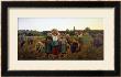 Calling In The Gleaners, 1859 by Jules Breton Limited Edition Print