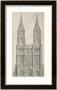 West Front Of Strasbourg Cathedral by John Carter Limited Edition Print