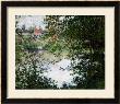 Ile De La Grande Jatte, Through The Trees, 1878 by Claude Monet Limited Edition Print