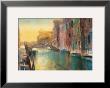 Rio Di San Trovaso by Cecil Rice Limited Edition Print