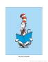 The Cat In The Hat (On Blue) by Theodor (Dr. Seuss) Geisel Limited Edition Pricing Art Print