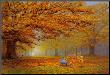 Winnie The Pooh - Autumn Leaves by Peter Ellenshaw Limited Edition Print