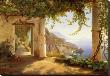 View To The Amalfi Coast by Carl Frederic Aagaard Limited Edition Print