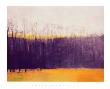 Gray-Violet Landscape by Wolf Kahn Limited Edition Pricing Art Print