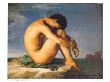 Young Male Nude, 1855 by Hippolyte Flandrin Limited Edition Pricing Art Print