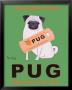 Pug Orange Juice by Ken Bailey Limited Edition Print