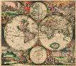 World Map, C.1689 by Joan Blaeu Limited Edition Print