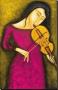 Celeste Au Violon by Guy Mourand Limited Edition Pricing Art Print