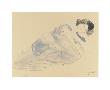 Femme Vetue Allongee Sur Flanc by Auguste Rodin Limited Edition Pricing Art Print