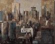 Manhattan And Black Structures by Marti Bofarull Limited Edition Print