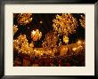 People Looking At Chandeliers Hanging From Ceiling, Murano, Venice, Italy by Jon Davison Limited Edition Print