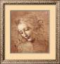 Female Head (La Scapigliata), C.1508 by Leonardo Da Vinci Limited Edition Print