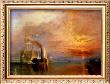The Fighting Temeraire Tugged To Her Last Berth To Be Broken Up, Before 1839 by William Turner Limited Edition Print