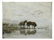 Water Station (Oil On Canvas) by Peter Nicolai Arbo Limited Edition Print