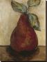 Red Pear On Beige by Nicole Etienne Limited Edition Print