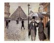 Paris, A Rainy Day, 1877 by Gustave Caillebotte Limited Edition Print