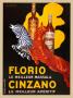 Florio E Cinzano 1930 by Leonetto Cappiello Limited Edition Print