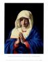 Virgin In Prayer by Giovanni Battista Salvi Da Sassoferrato Limited Edition Pricing Art Print