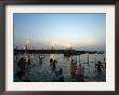 Hindu Devotees Bathe In The River Ganges On A Hindu Festival In Allahabad, India, January 14, 2007 by Rajesh Kumar Singh Limited Edition Pricing Art Print