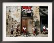 Cuban Students Walk Along A Street In Old Havana, Cuba, Monday, October 9, 2006 by Javier Galeano Limited Edition Print