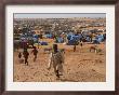 Children Play In The North Darfur Refugee Camp Of El Sallam On Wednesday October 4, 2006 by Alfred De Montesquiou Limited Edition Print