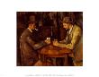 Card Players 1885-90 by Paul Cã©Zanne Limited Edition Print