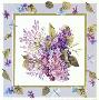 Hydrangea And Agapanthus by Karen Avery Limited Edition Print