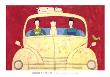 Two Ladies In A Car by Annora Spence Limited Edition Print
