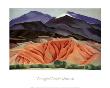 Black Mesa Landscape, Outside Of Marie's by Georgia O'keeffe Limited Edition Pricing Art Print