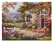 Spring Patio Ii by Sung Kim Limited Edition Pricing Art Print