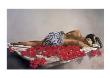 On A Bed Of Hibiscus by Deloffre Limited Edition Print