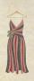 Lovely Striped Dress by Kayvene Limited Edition Pricing Art Print